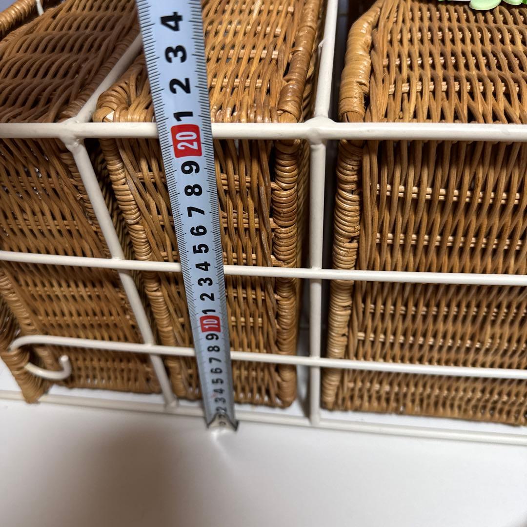 希少2001タグ付　fairy kitty フェアリーキティ♡ラタン3段ラック