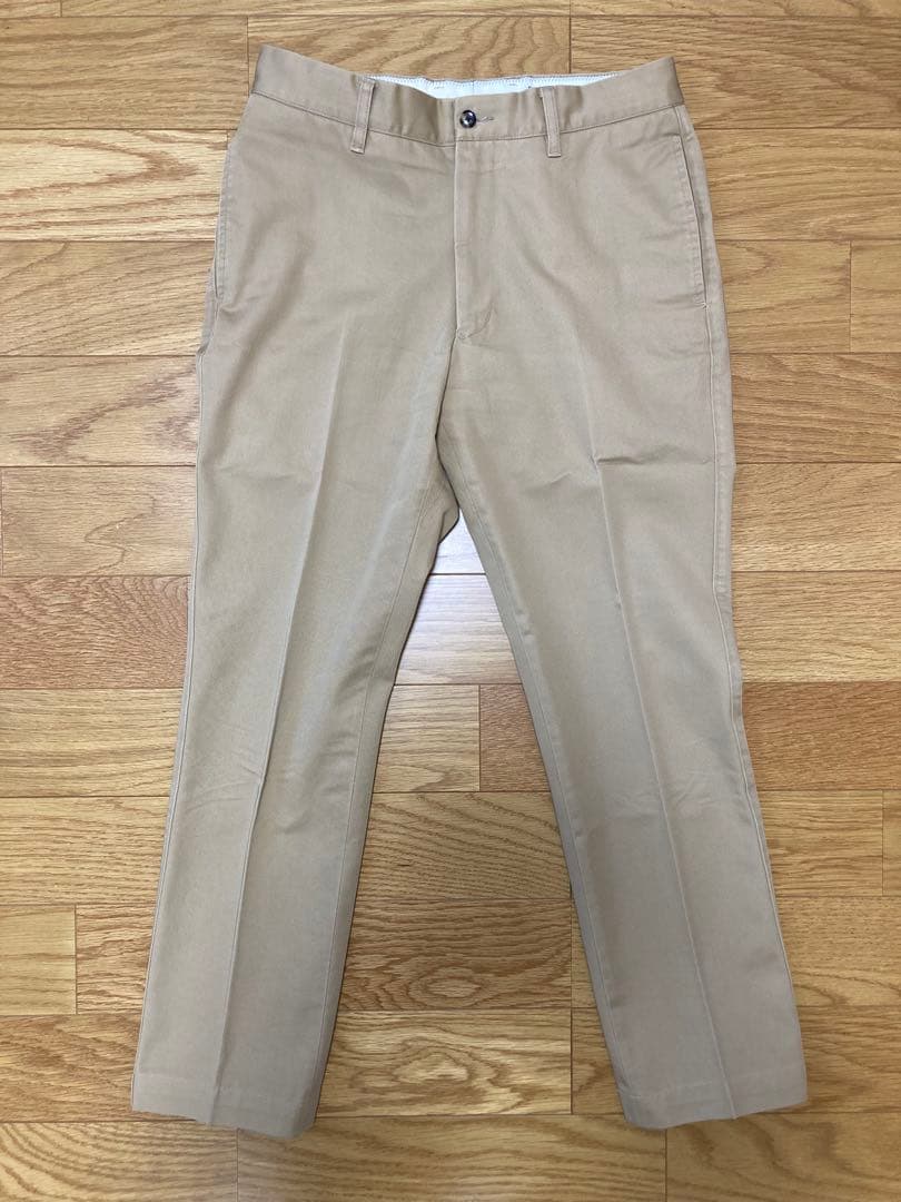 BARNSTORMER（バーンストーマー）1001P チノパン 日本製M カーキ BARNSTORMER（バーンストーマー） ノータックドレスチノパンツ カーキ