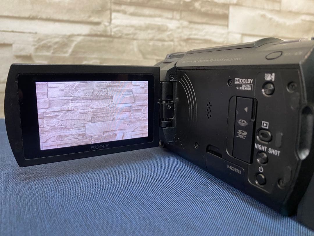 SONY handycam FDR-AX55 4kビデオカメラ