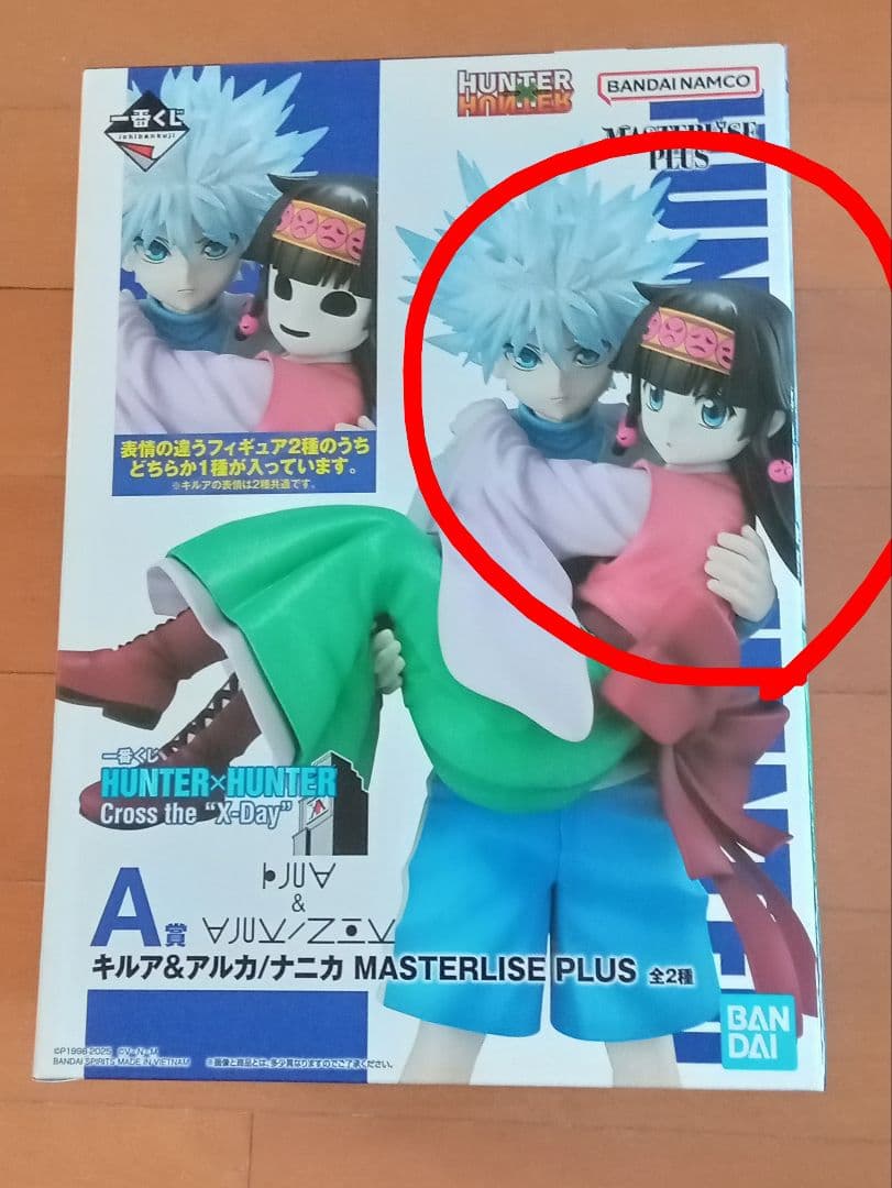 HUNTER×HUNTER 一番くじ A賞キルア＆アルカ フィギュア