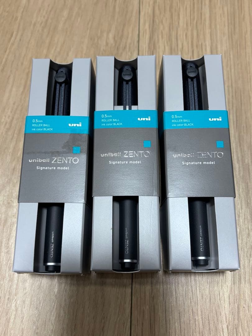 uni ZENTO ユニボールゼント　シグニチャーモデル　3セット※新品未開封※