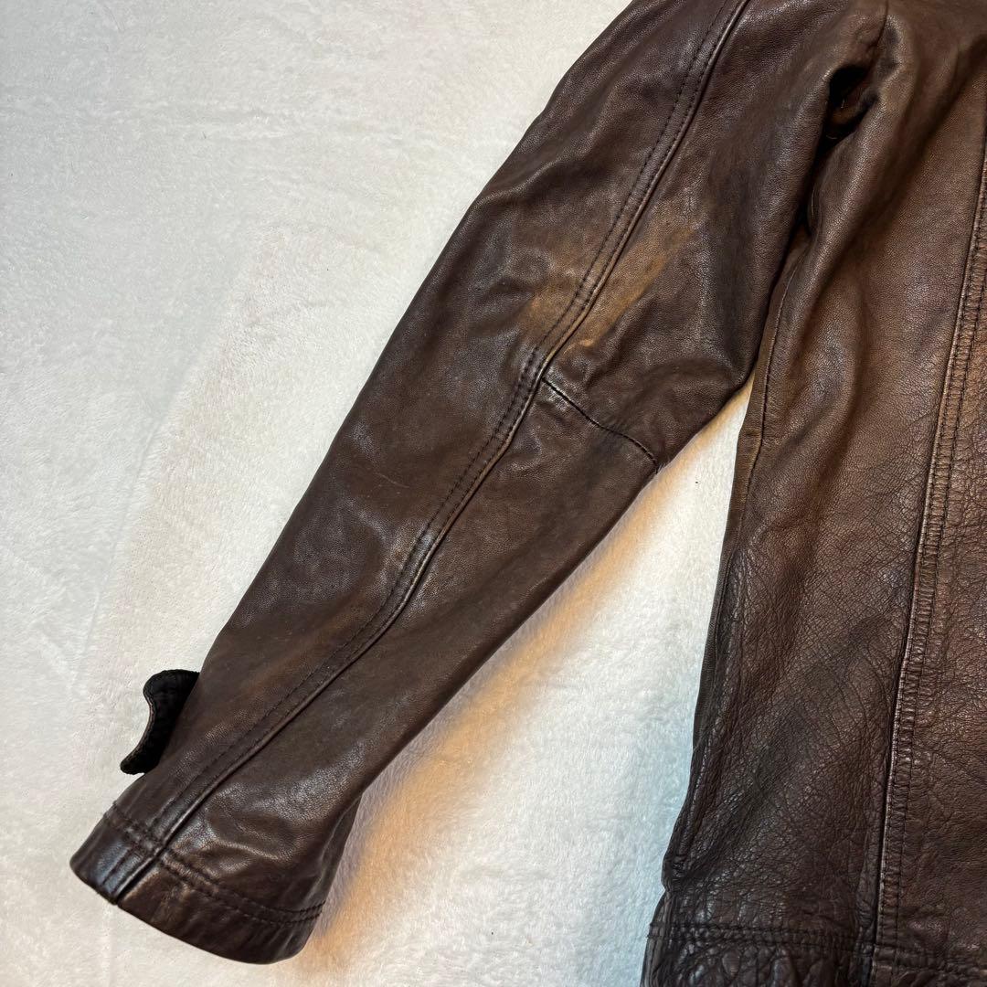 高級馬革】5351プールオム シングルライダース レザージャケット