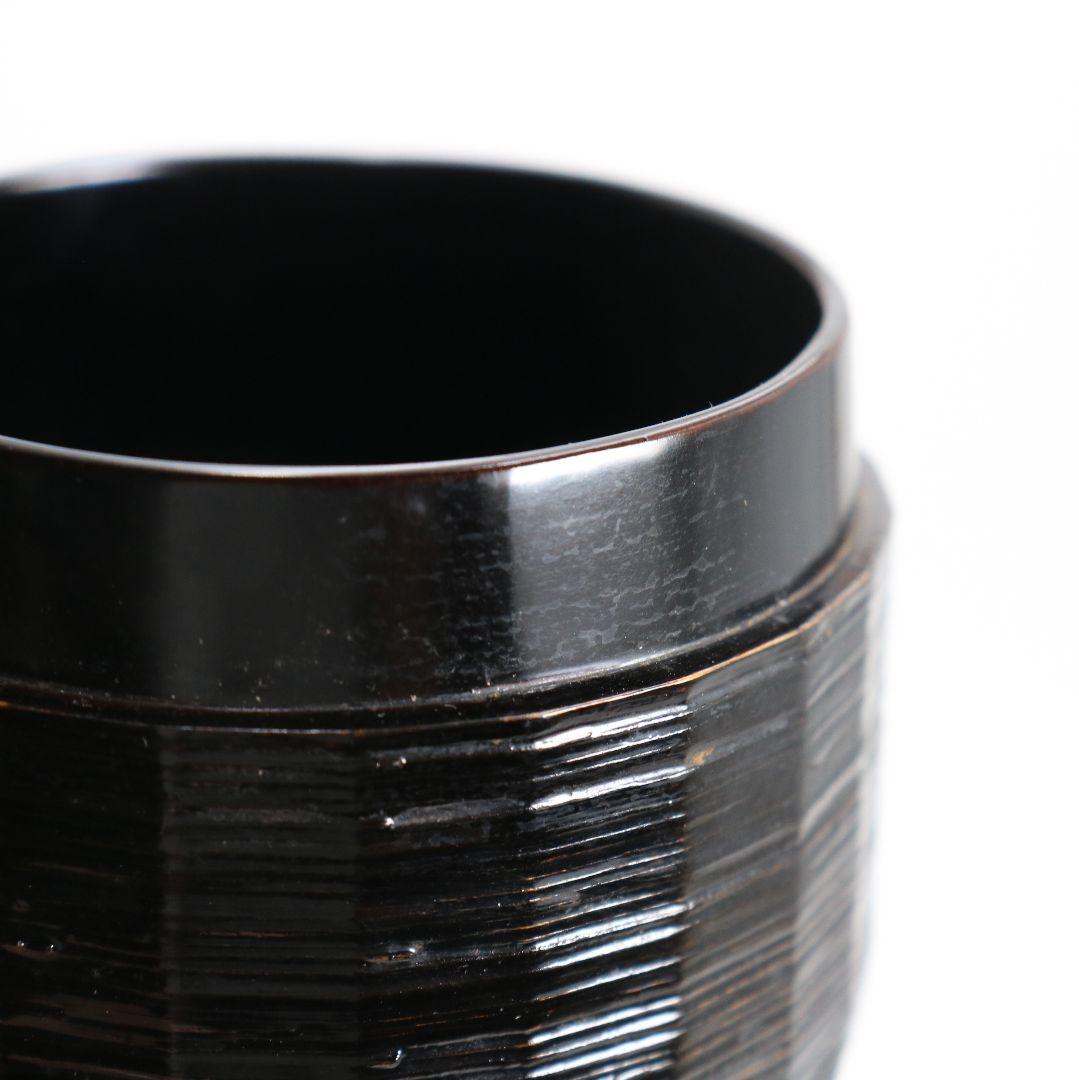 木具師 橋村萬象作 笹蒔絵 折撓中棗 裏千家十四