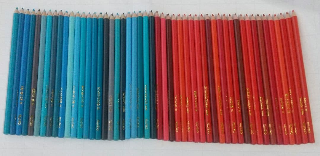 の*中様 収納棚付き　フェリシモ500色 色鉛筆