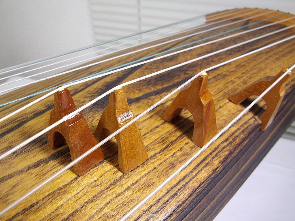 セミリオン M12 工房森の子 日本製 13弦 ミニ琴 短箏