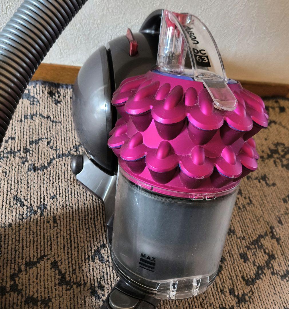 ダイソン 電気掃除機 DC63 ピンク ダイソン dyson モーターヘッド