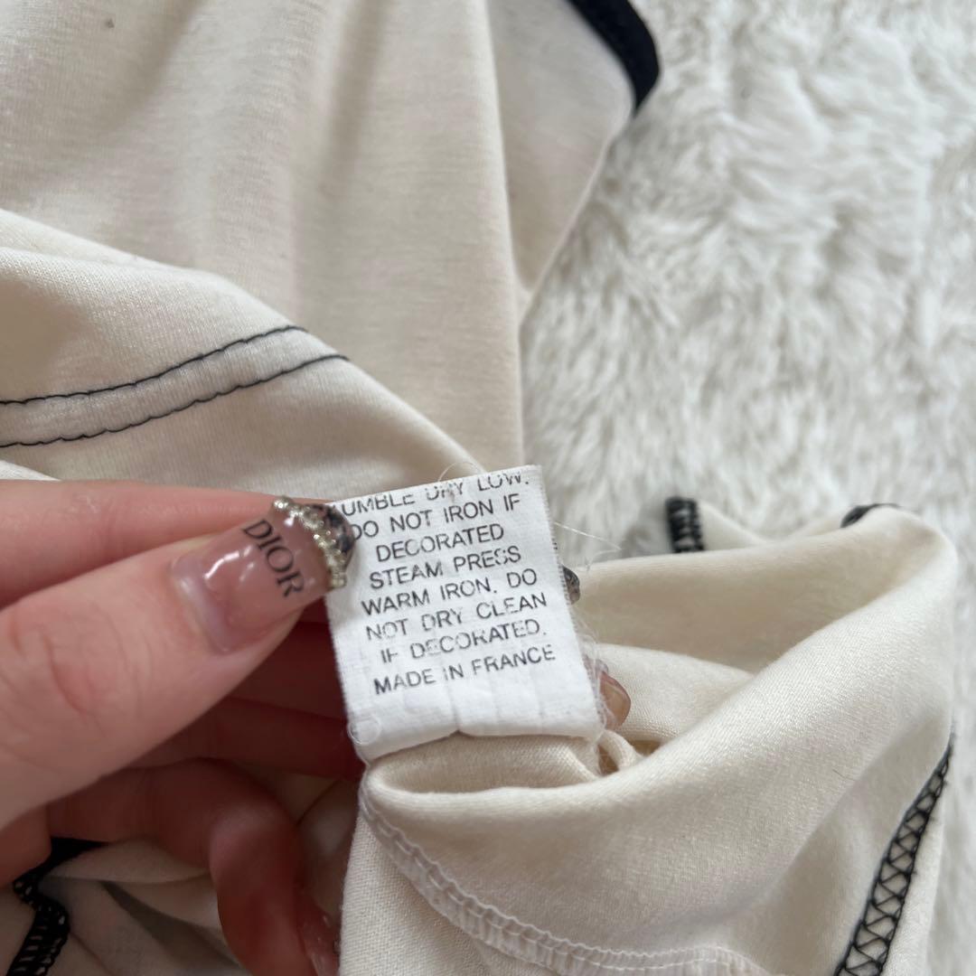 DIOR ロゴタンクトップ　ビスチェノースリーブ