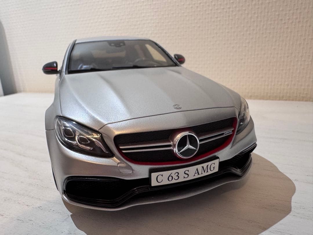 GTS Models C 63 S AMG ミニカー シルバー