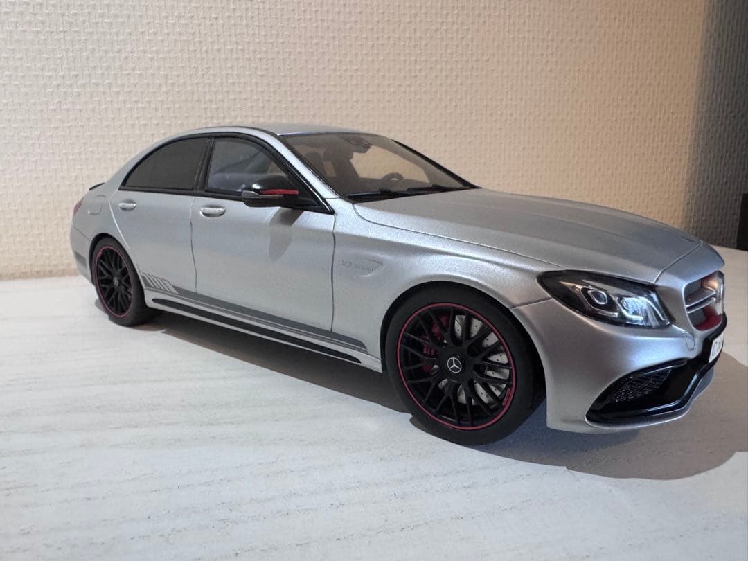 GTS Models C 63 S AMG ミニカー シルバー