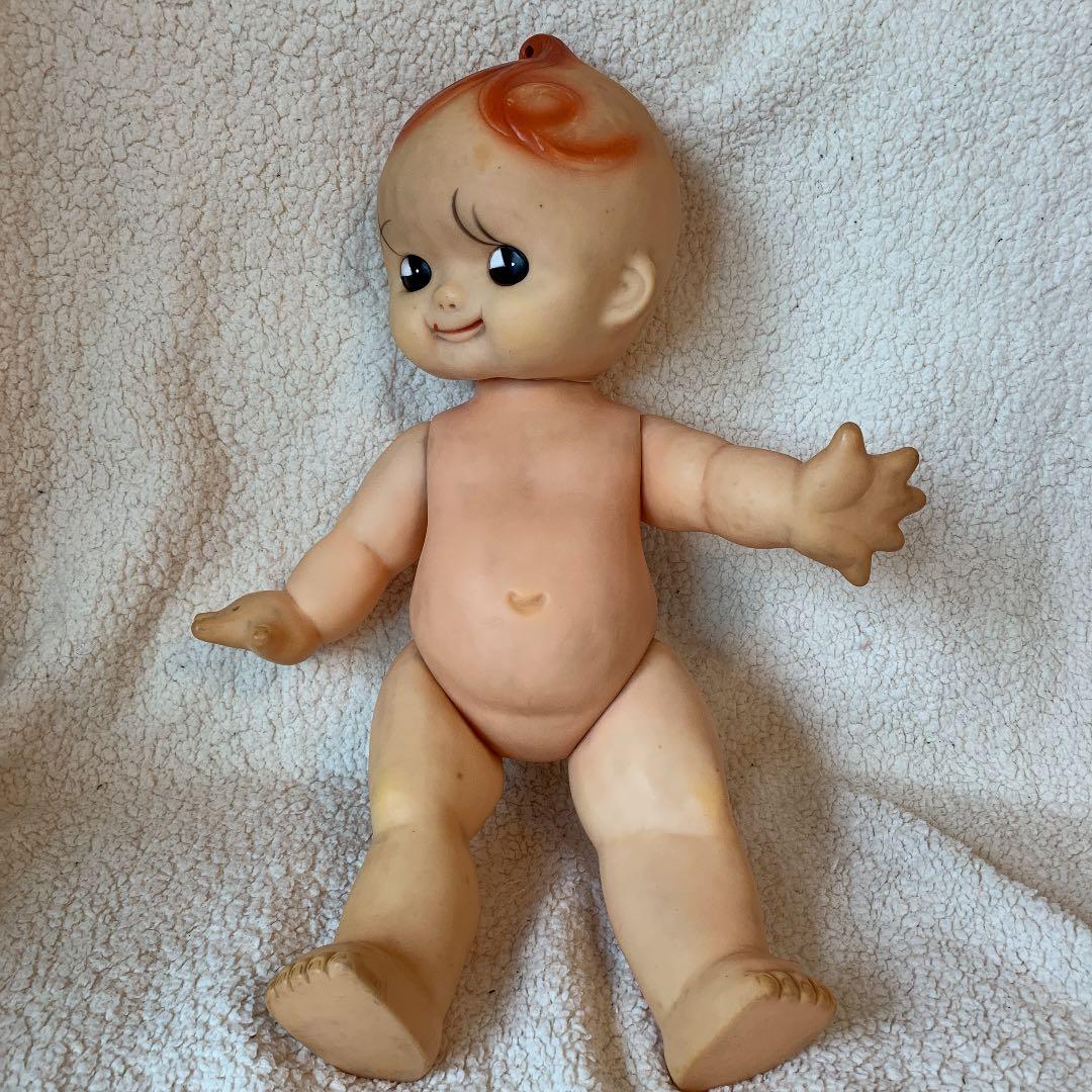 昭和 レトロ キューピー人形 セキグチ セルロイド 巨大ソフビ