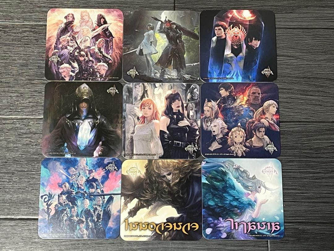☆エオルゼアカフェ コースター 75枚セット FF14 FFXIV エオカフェ