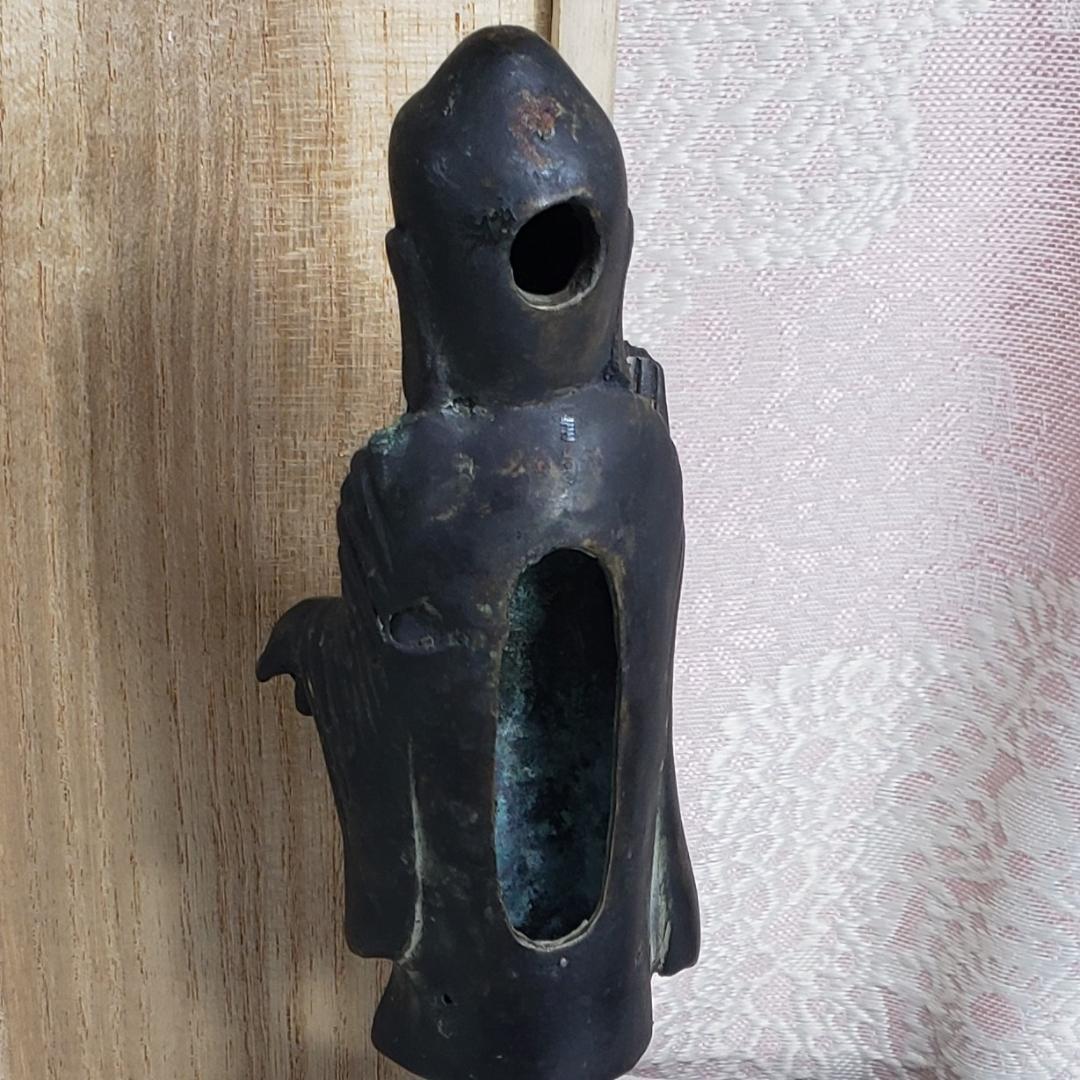 ◇新羅仏 金銅釈迦如来立像 仏像◇検）天平仏 飛鳥仏 空海 親鸞 法然