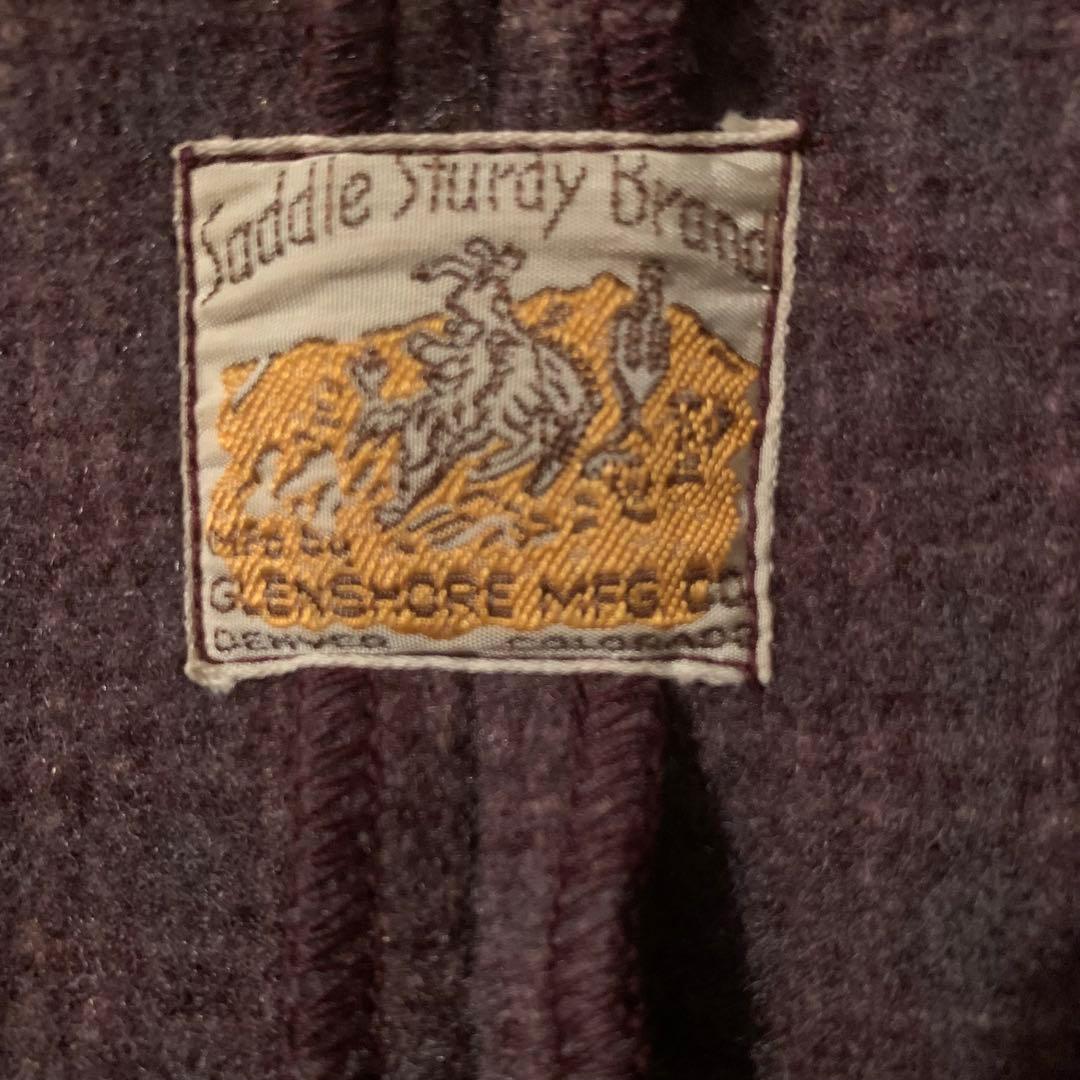 40s【SPECIAL】超高配色 ウール スポーツジャケット スポジャケ 極美品