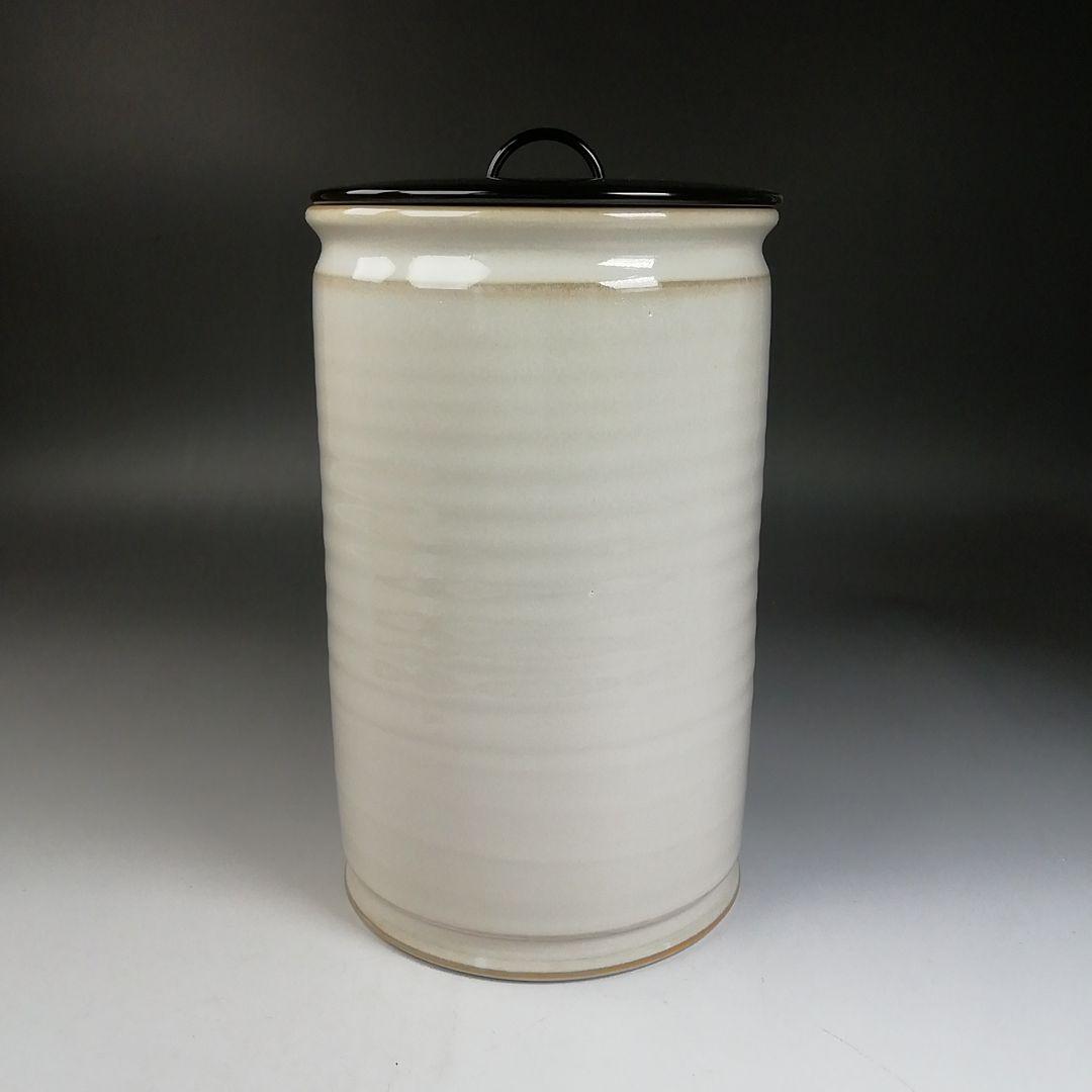 W74 『白磁 和蘭陀』『細水指』『加藤藤山 造』 共箱 茶道具