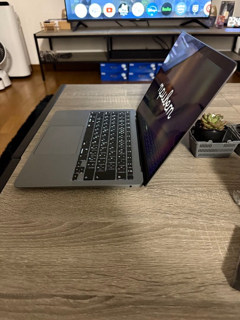 5/6まで✧︎*。MacBook Air スペースグレー 本体 レビュー】薄くて