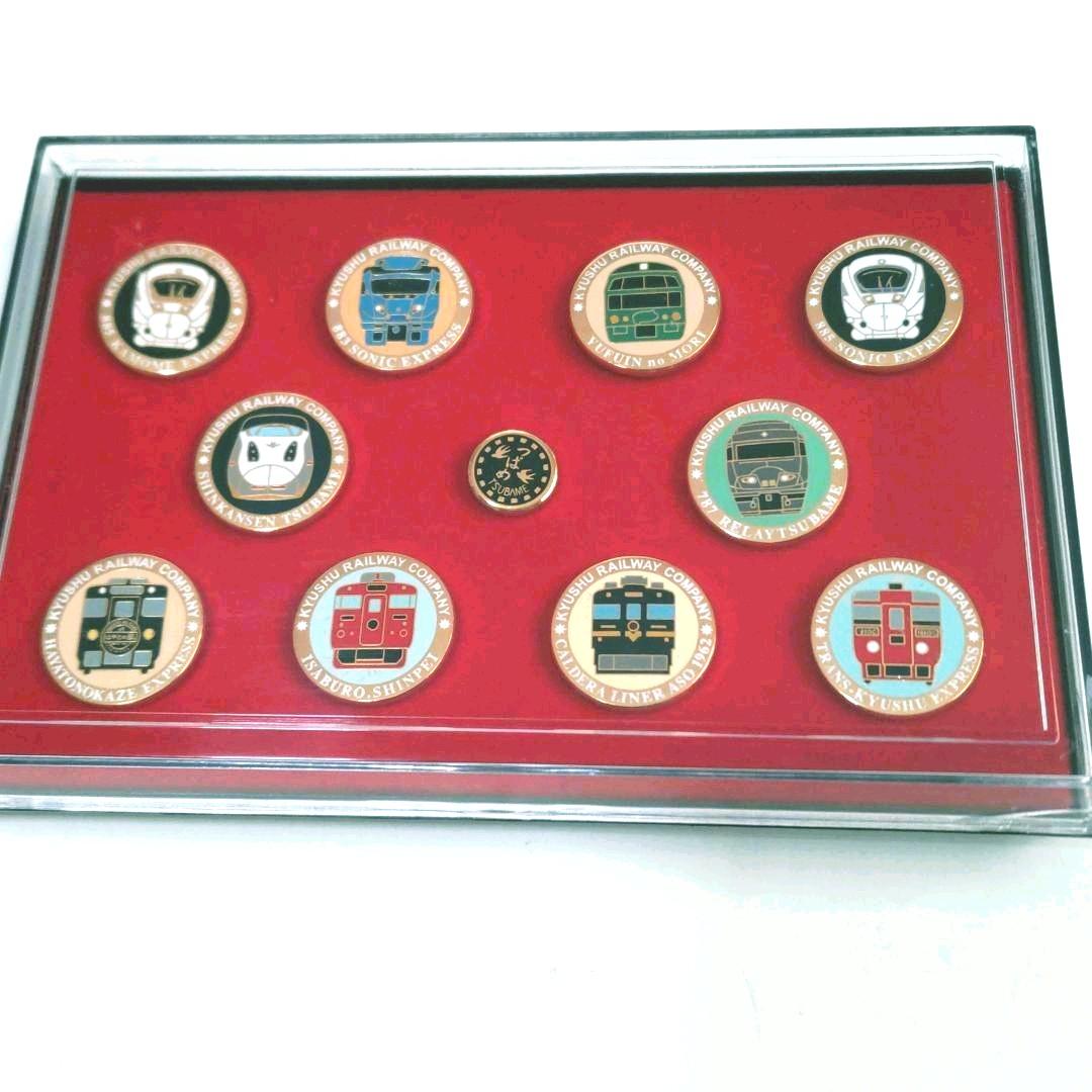 超希少❗ありがとう はやとの風！【JR九州乗車記念ピンバッジ】11個セット