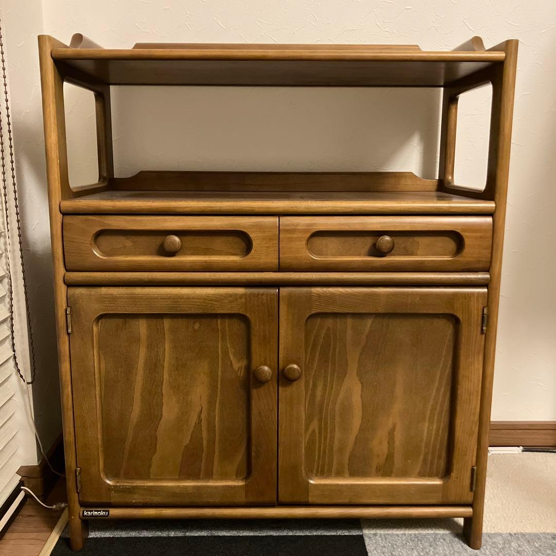 カリモク 家具 電話台 チェスト カリモク 家具 電話台 チェスト