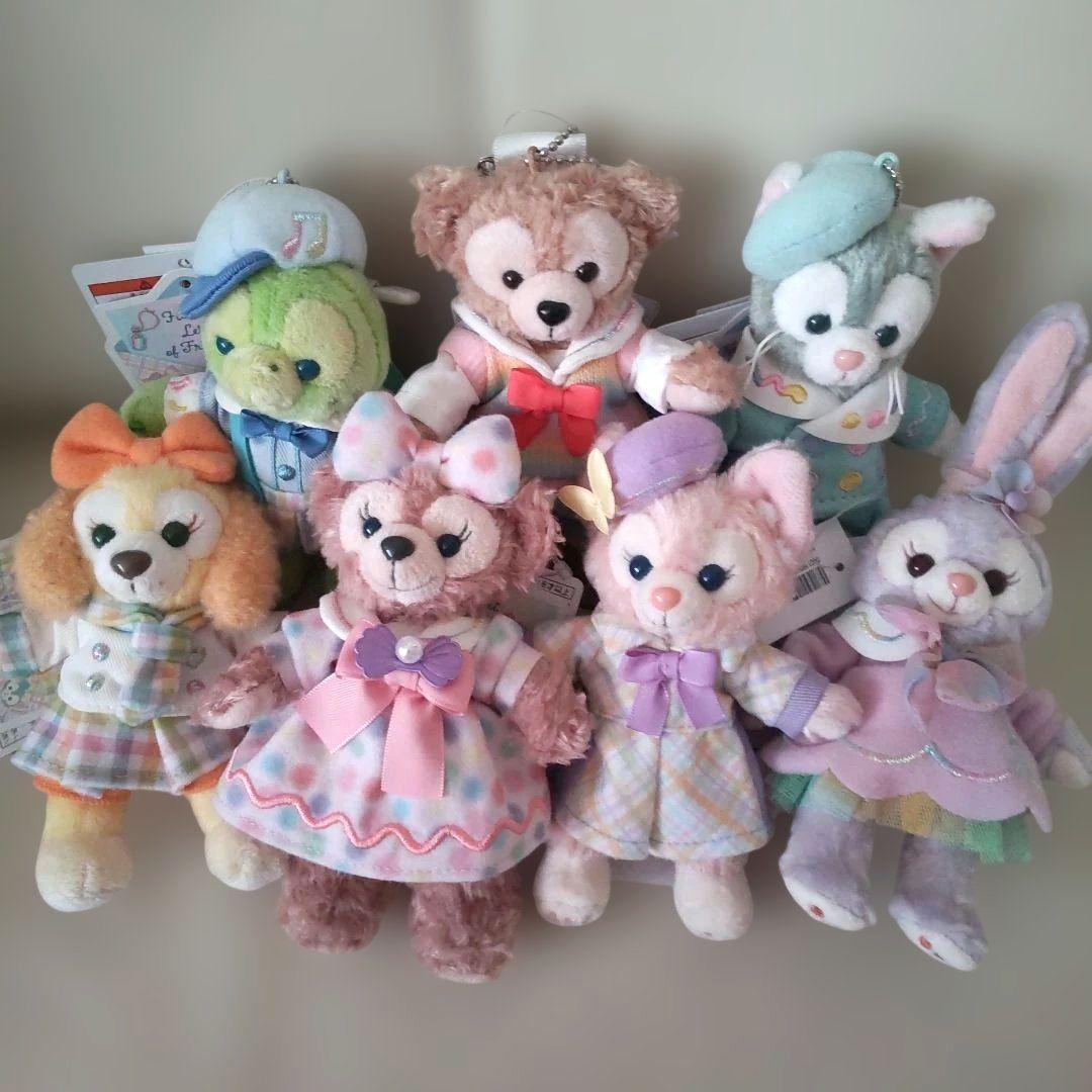 ハートフェルトレターズオブフレンドシップ ぬいぐるみバッジ7種