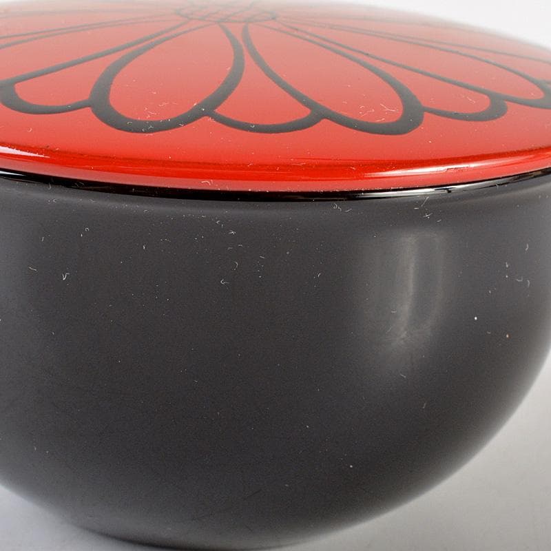 茶道具　 山中塗　中村宗悦作　螺鈿装飾　春秋棗　蓋二種　共箱　V　R6488