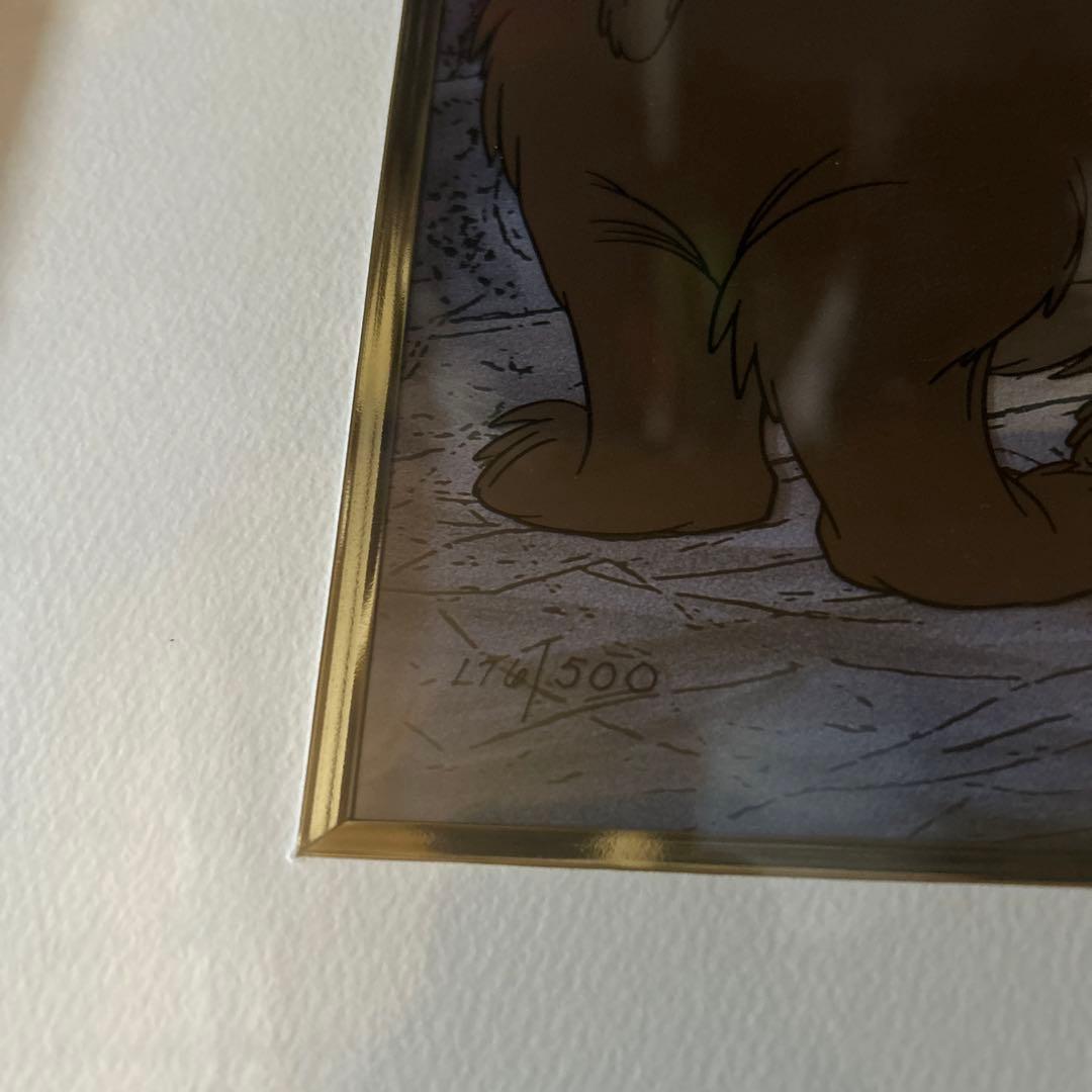 101匹わんちゃん セル画 500枚限定 ディズニー 手書き