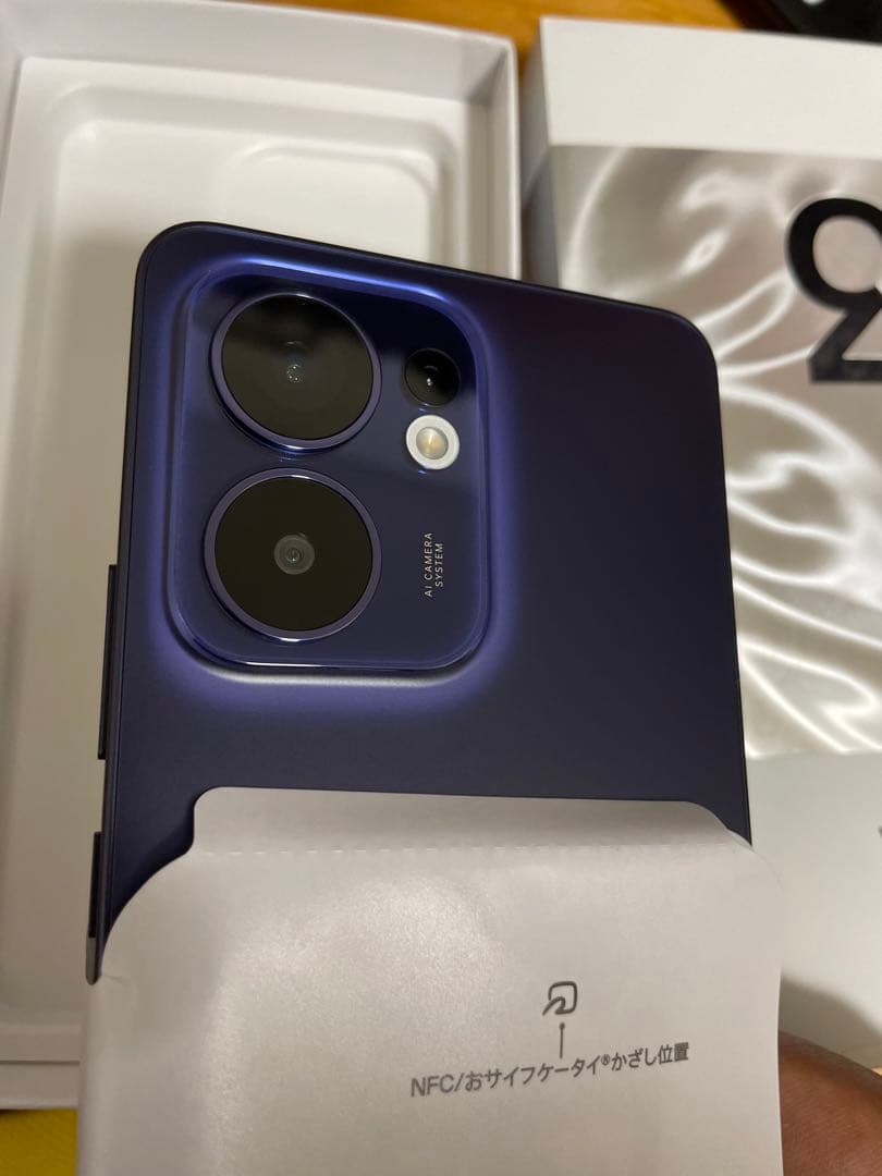 Oppo Reno 13 A ダークブルー 本体