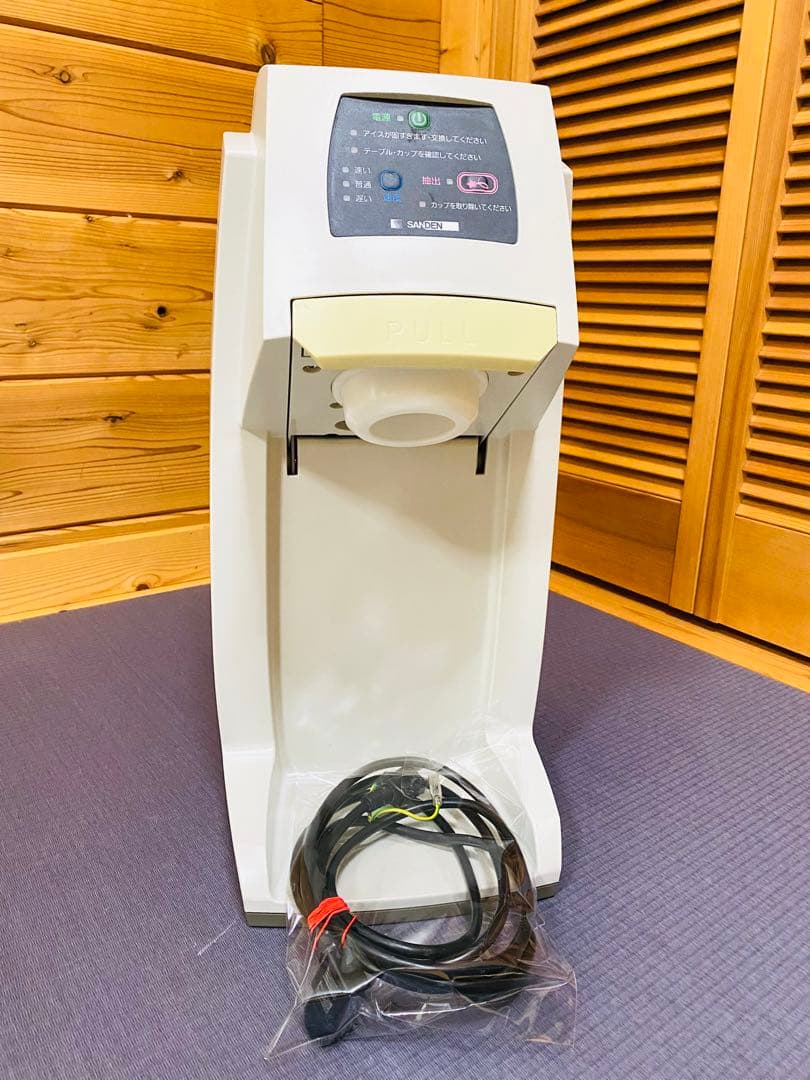 サンデンワンショットOS3ソフトアイス-抽出機 CIM-10A 業務用 厨房機器