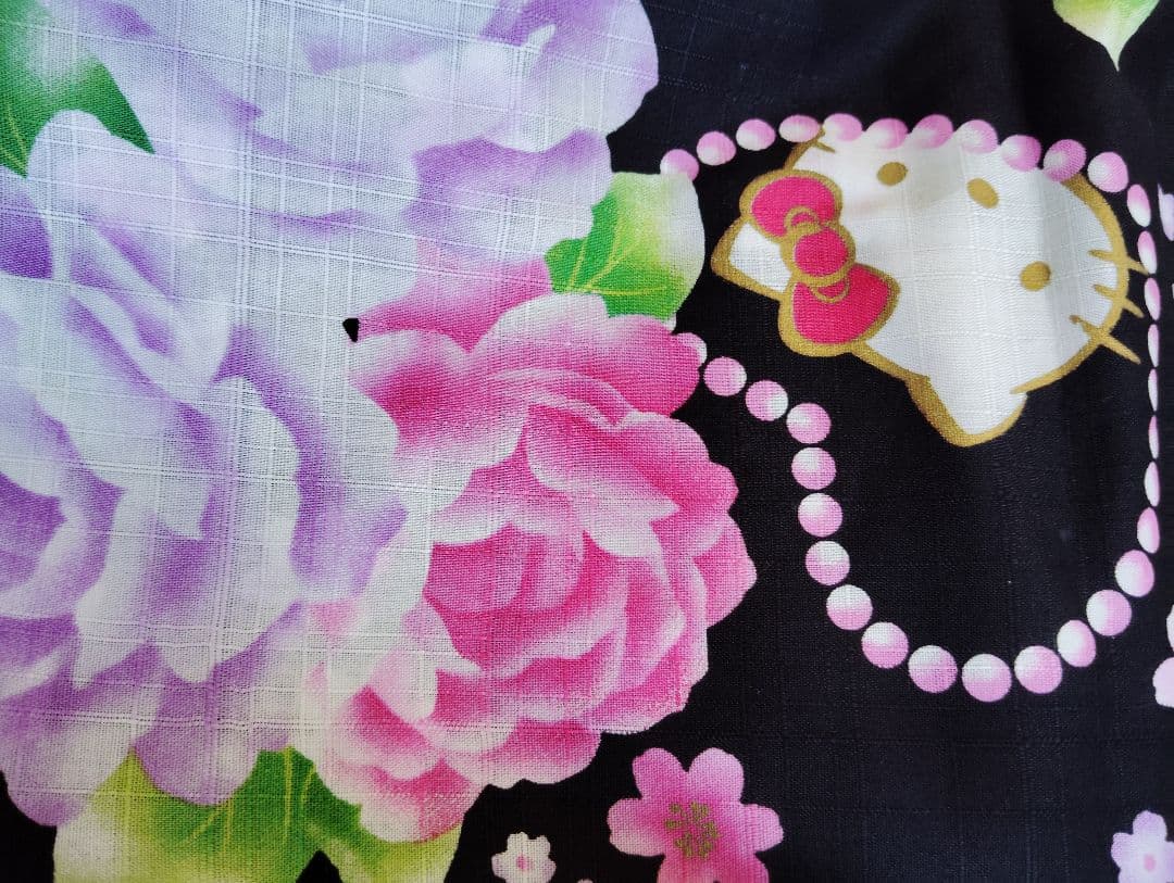 SANRIOキティ鮮やかな浴衣一点非売品新品