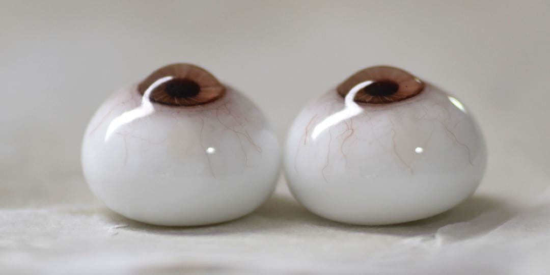 ディーラー製 グラスアイ nichinichi にちにち様16mm 17mm ディーラー