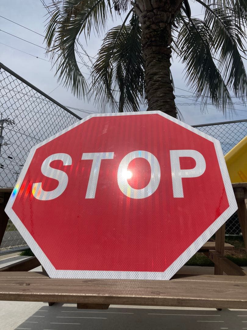 アメリカンガレージオブジェ道路標識アメリカロードサイン特大看板屋外