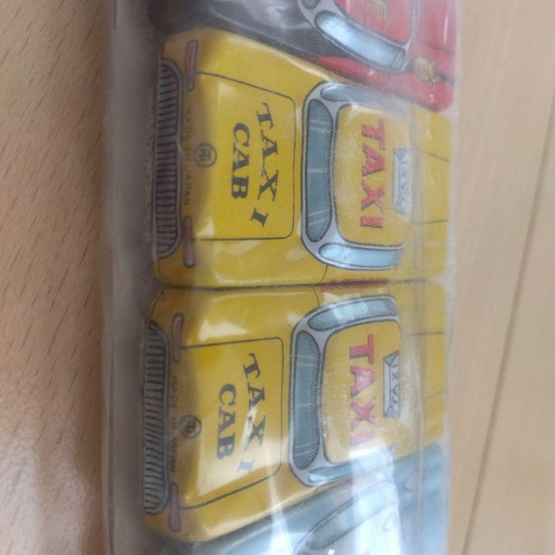 ミニカー（ブリキ）セット（救急車・タクシー・パトカー・消防車）