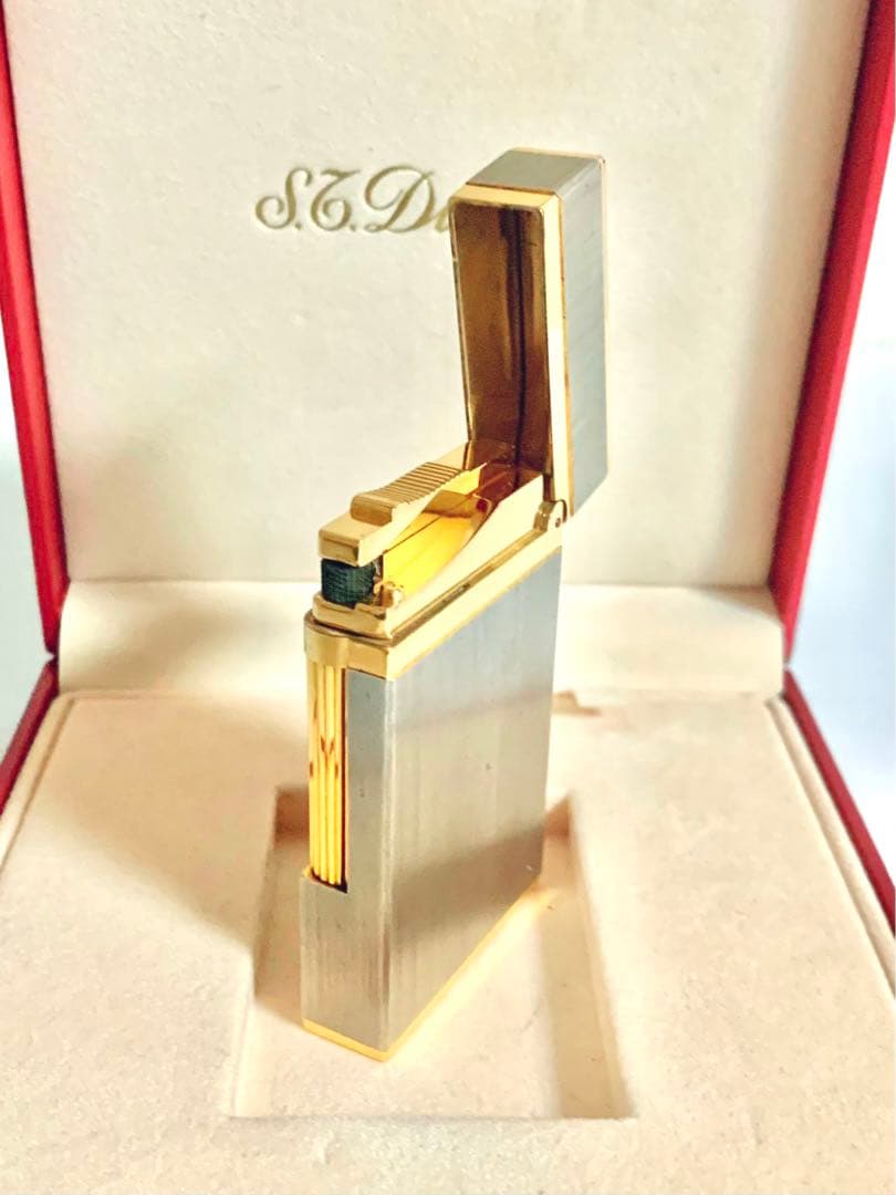 【超快音】S.T.Dupont デュポン ガスライター ライン2 16841