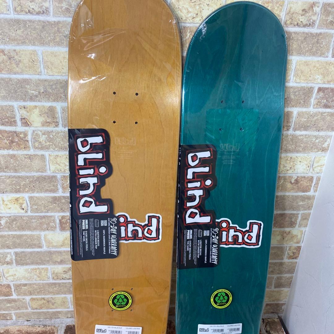 blind スケートボードデッキ 8.25インチ8インチ2本セット