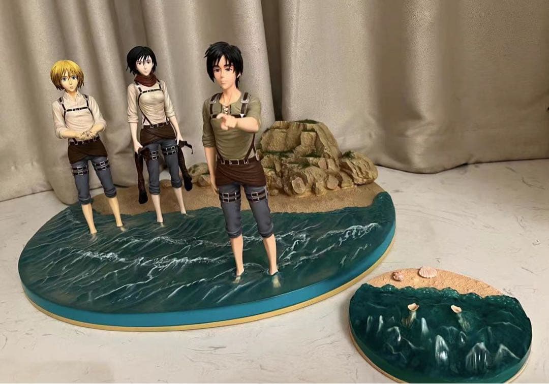 進撃の巨人 エレン・イェーガー ガレージキット ガレキ スタチュー⑤