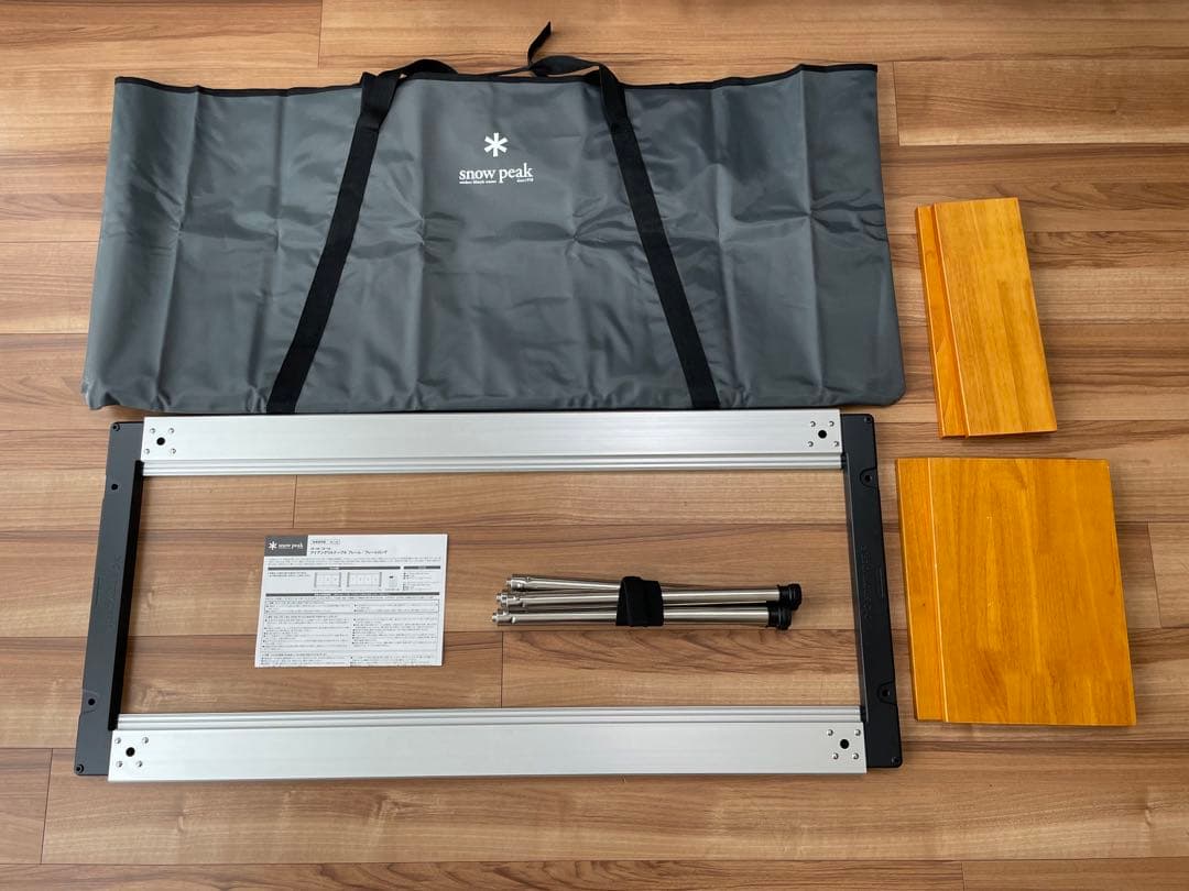 snow peak IGT ロング フレーム 400脚 収納袋 天板 セット