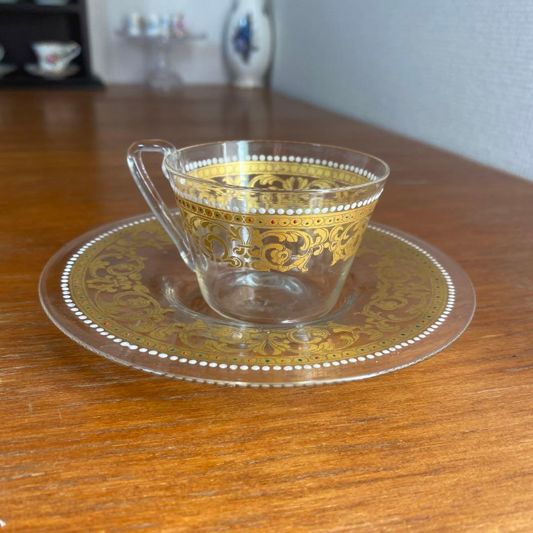 アンティーク ムラーノ サルヴィアティ グラス スモール カップ