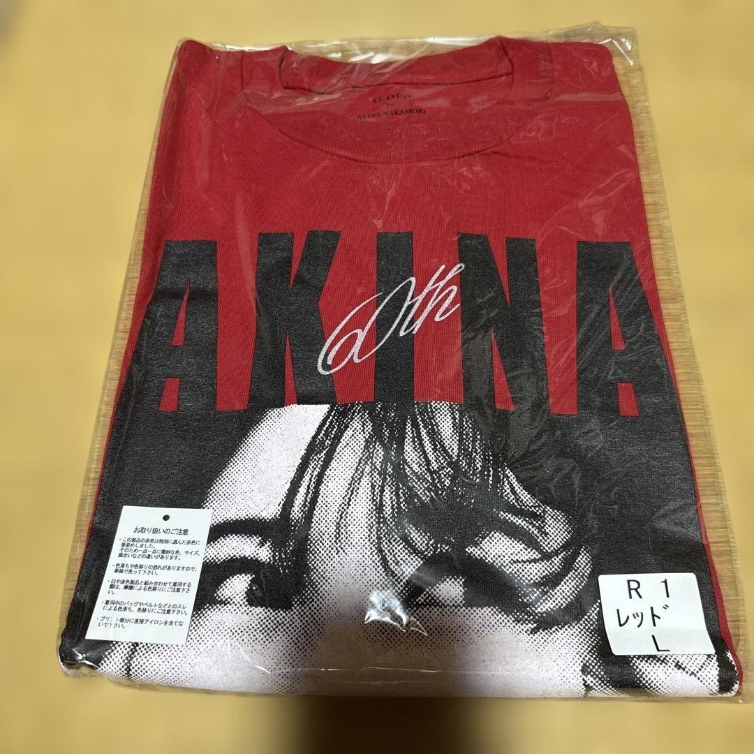 中森明菜　Tシャツ　ファンクラブ限定　赤　Lサイズ 中森明菜 Tシャツ ファンクラブ限定 赤 Lサイズ 中森明菜 Tシャツ