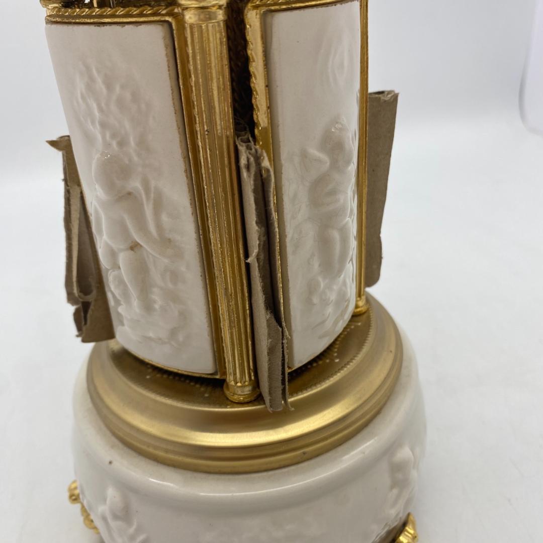 ＃13537 リュージュ オルゴール シガレット 葉巻入れ　オルゴール不動