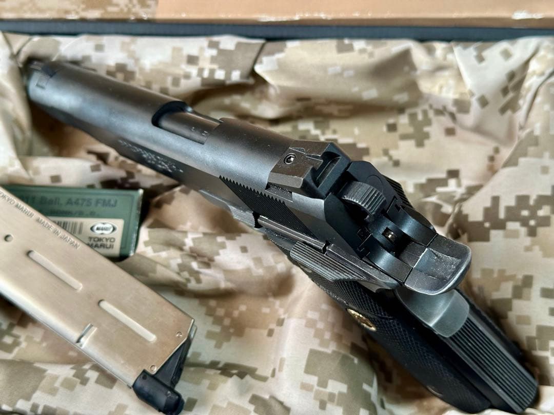 マルイ ガス ブローバック M.E.U .45 ガバメント 東京 MARUI