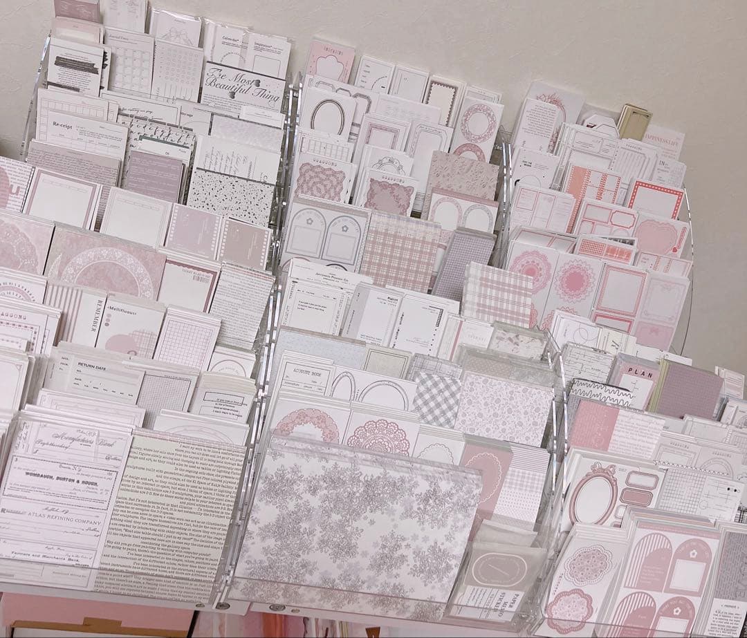 紙モノ コラージュ素材 海外作家 デザペ 人物ステッカー まとめ売り