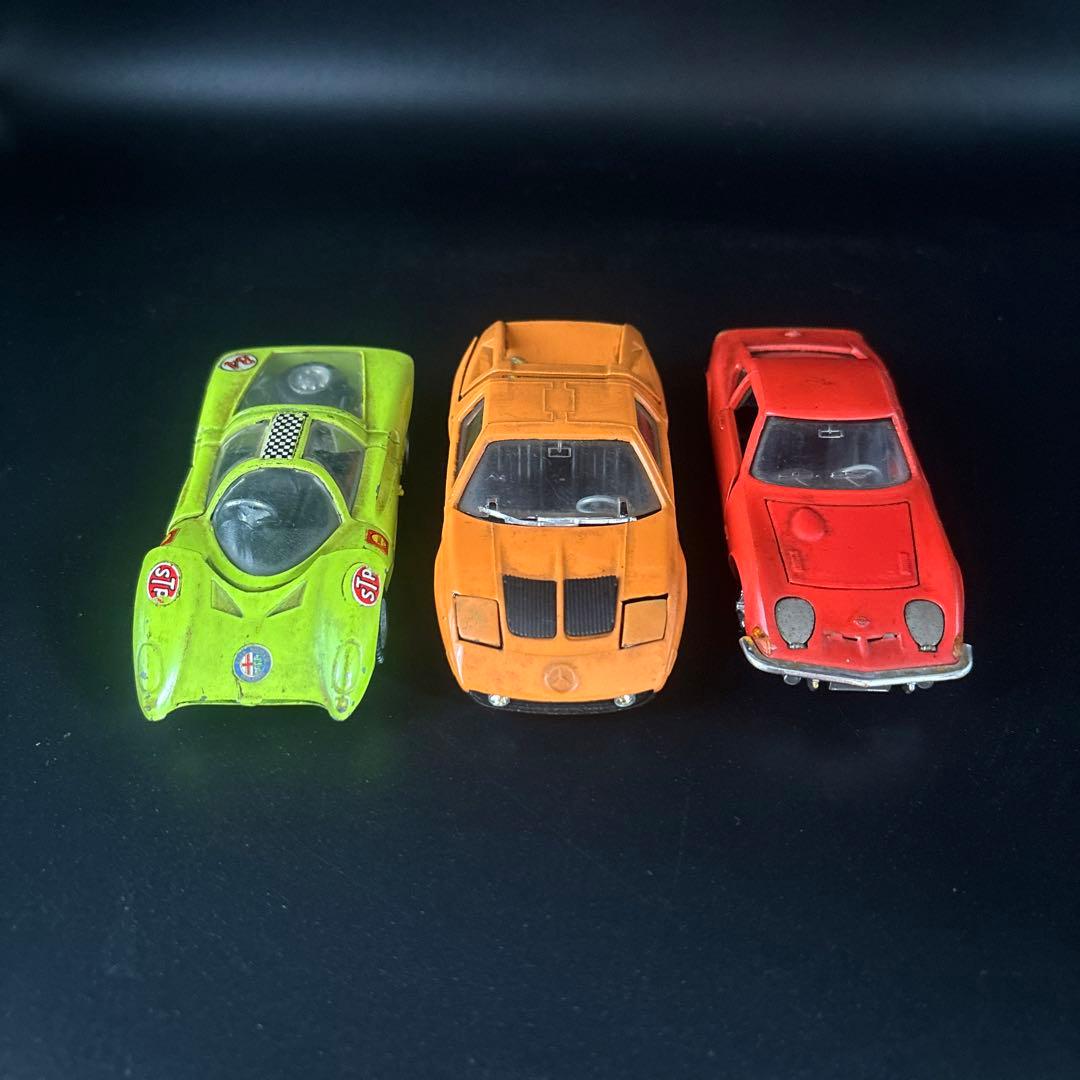 レトロなミニカー 1/43 アルファロメオ メルセデス 3台セット - メルカリ