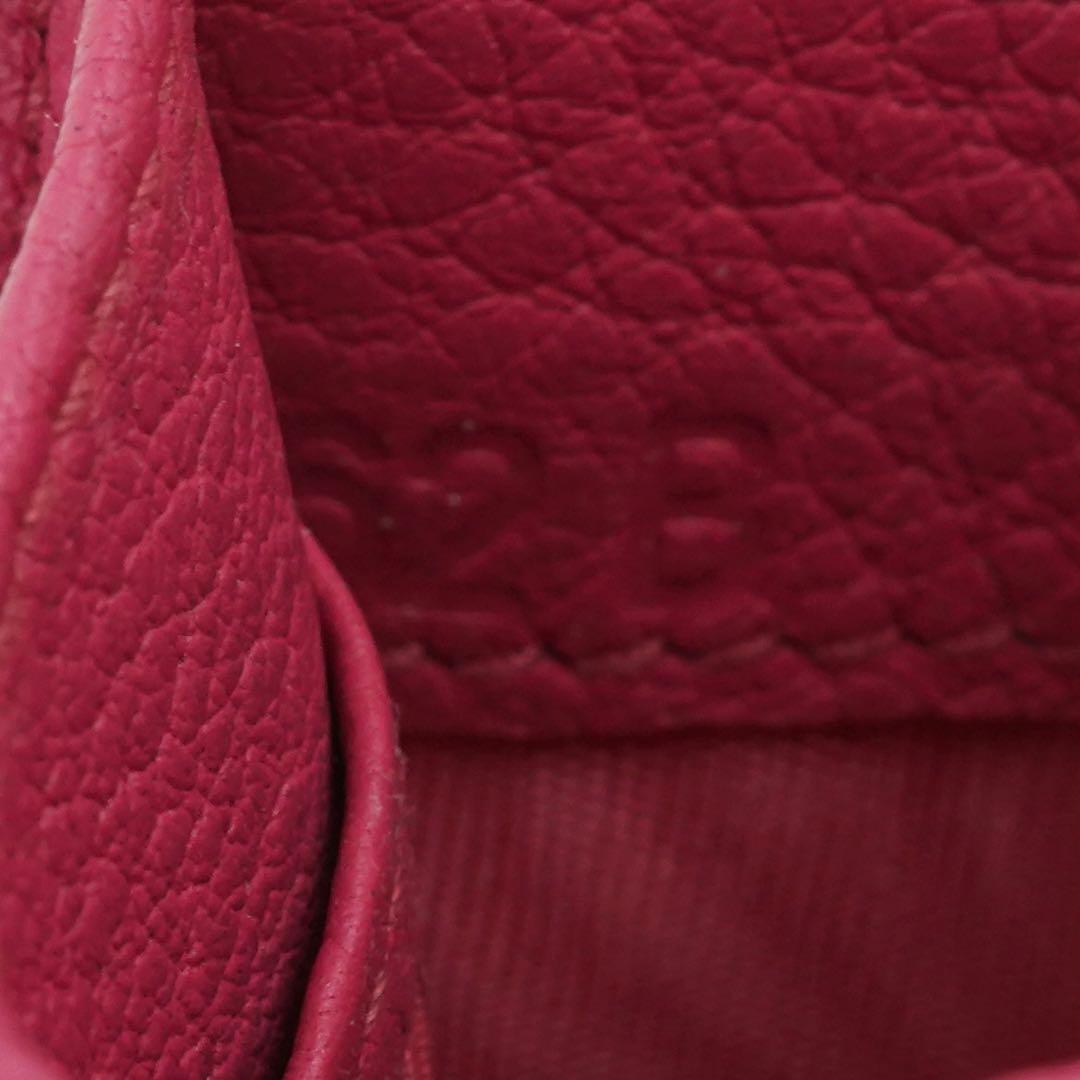 ✨専用✨　PRADA ミニ財布　シボ革　三つ折り　ピンク