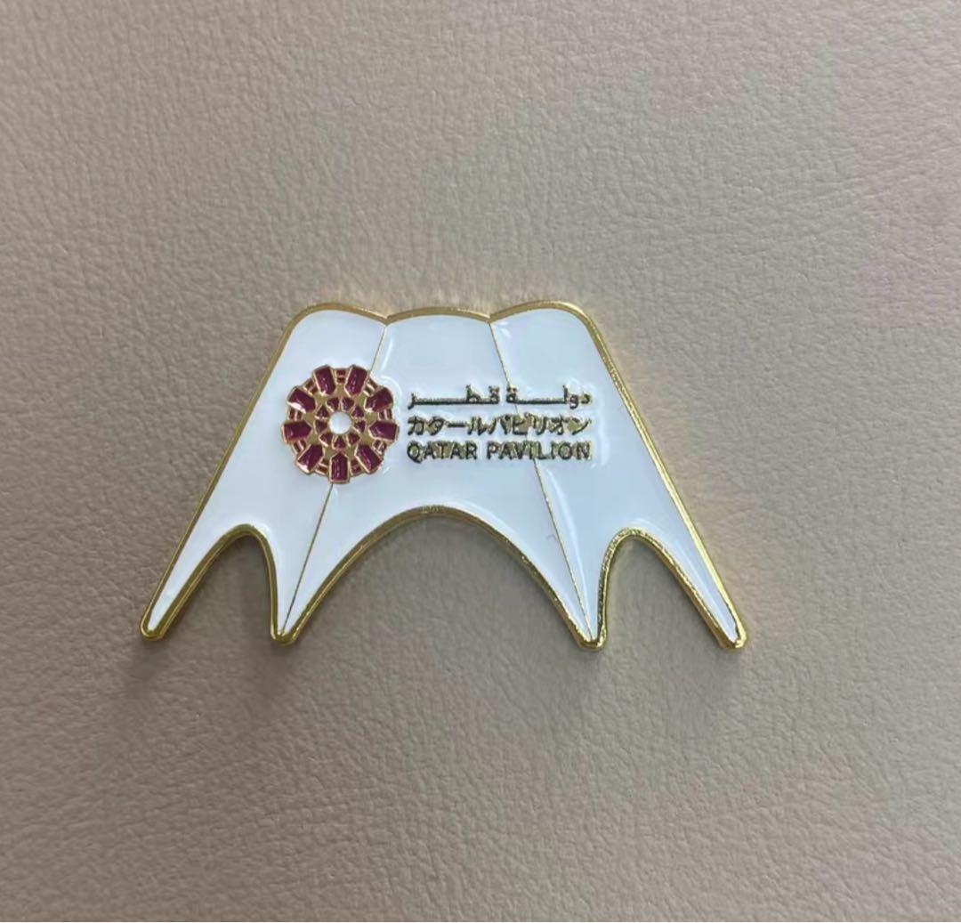 関西万博、expo2025、Pavilion、ピンバッジ、カタール館、レア