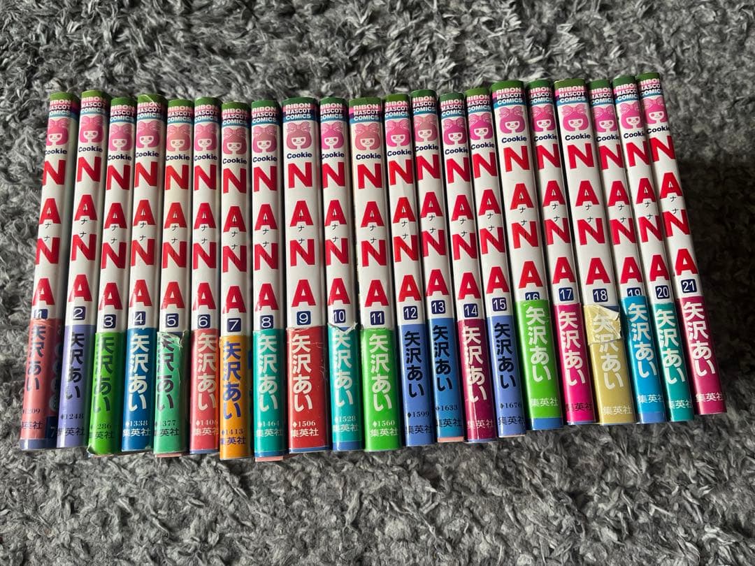 NANA 全巻セット 矢沢あい 矢沢あい漫画セット 43冊（抜け巻あり