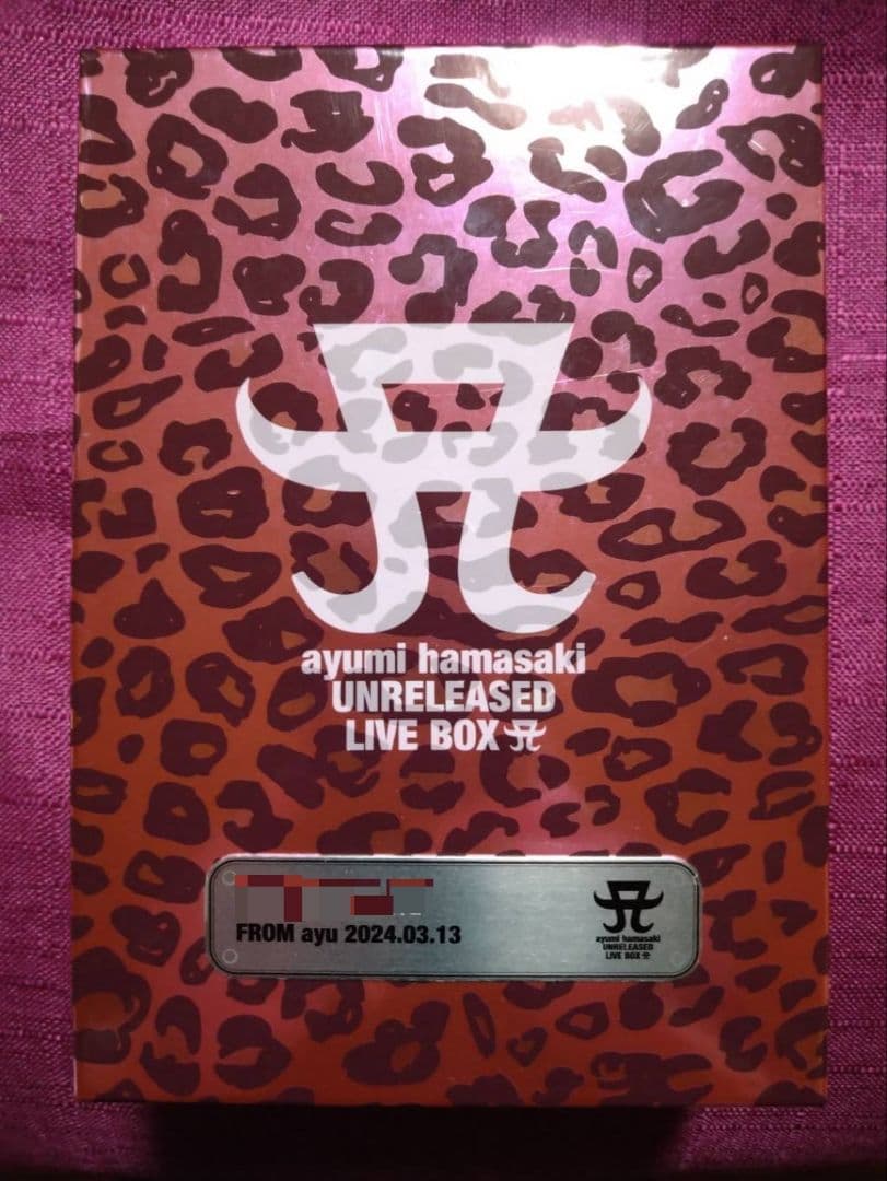 浜崎あゆみ・ UNRELEASED LIVE BOX - メルカリ