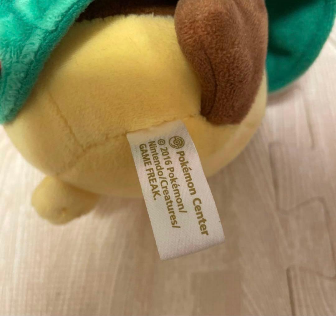 ポンチョを着たピカチュウ レックウザ ぬいぐるみ　正規品