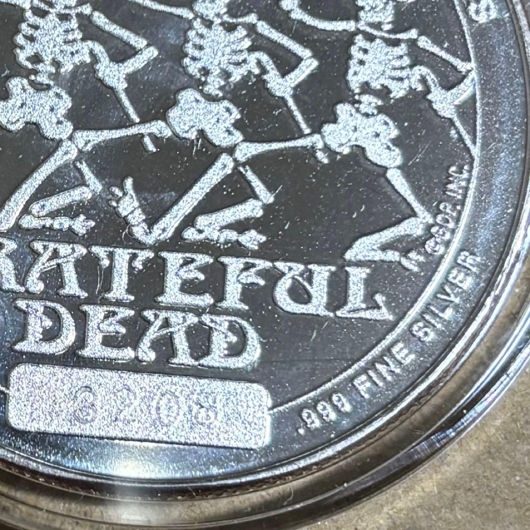 Grateful Dead Fine Silver Coin 純銀 コインの通販はau PAY