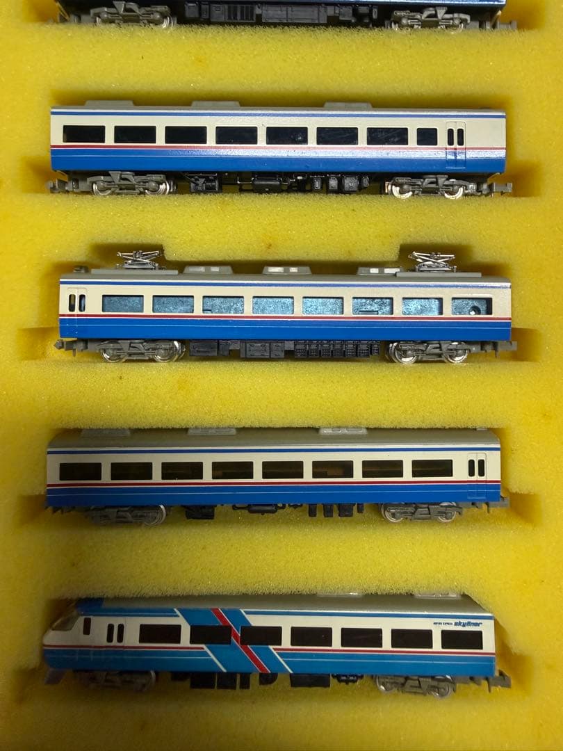 新塗色(限定版)エンドウ Nゲージトレインセット 京成スカイライナー