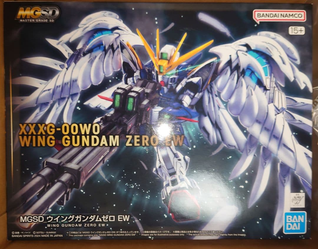 新品未開封 MGSD ウイングガンダムゼロ EW - メルカリ