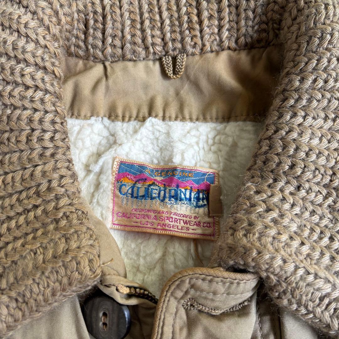 50s 古着 カリフォルニアン ダービー ファラオ カーコート ジャケット