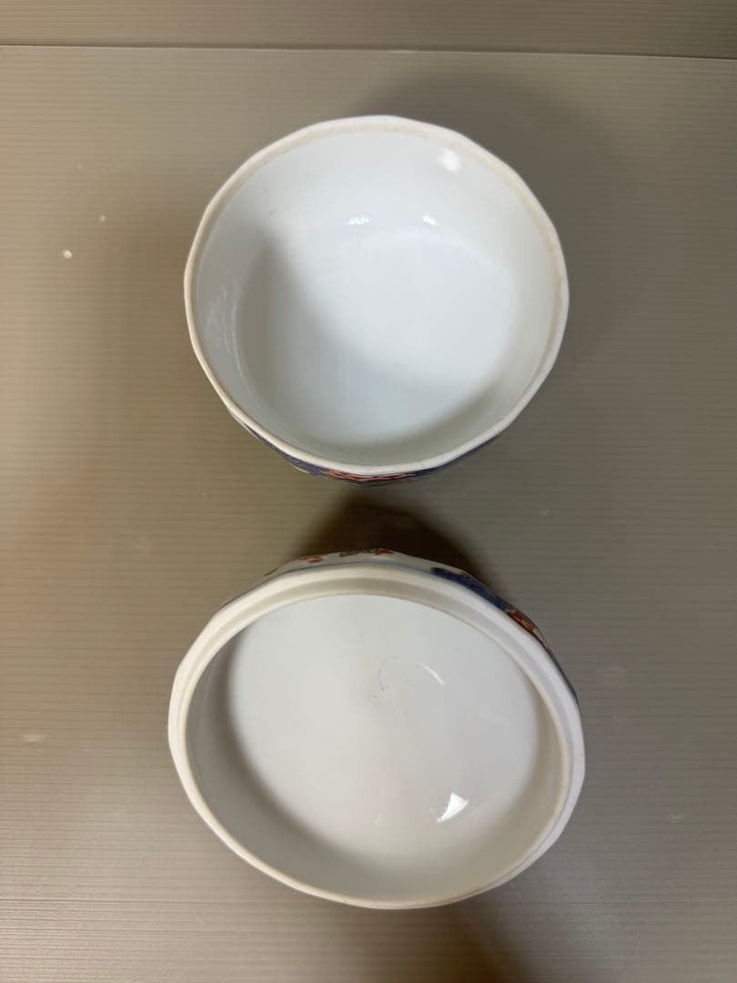 2258 有田焼 彌右衛門窯 古伊万里 金彩蓋物 2客 - メルカリ